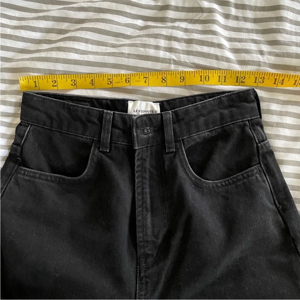 NWT Les Coyotes de Paris Black High-Waisted Women Jeans - Picture 3 of 5